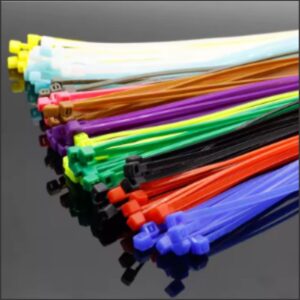 LAÇOS DE NÁILON - ENFORCA GATO - COLORIDO SORTIDO 100 UNIDADES 200MM