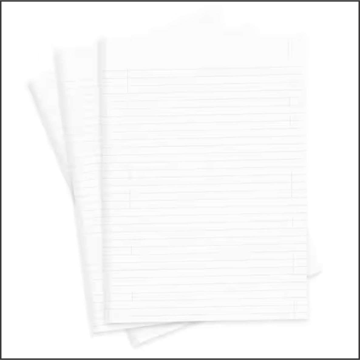 PAPEL ALMAÇO 50FOLHAS/56G